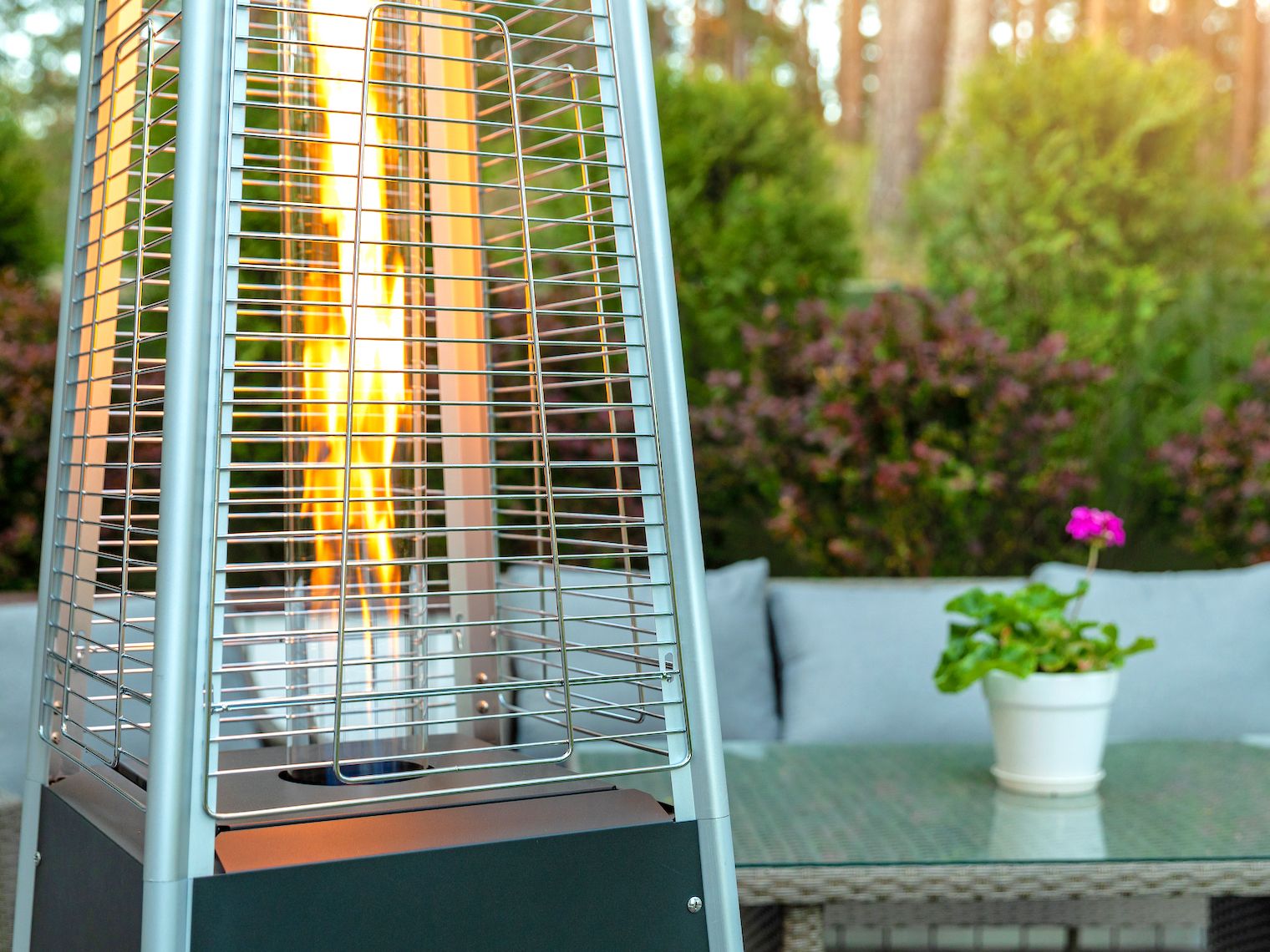 Infrared Heater Eco Friendly Garden Heater East Oak Portable 1500W