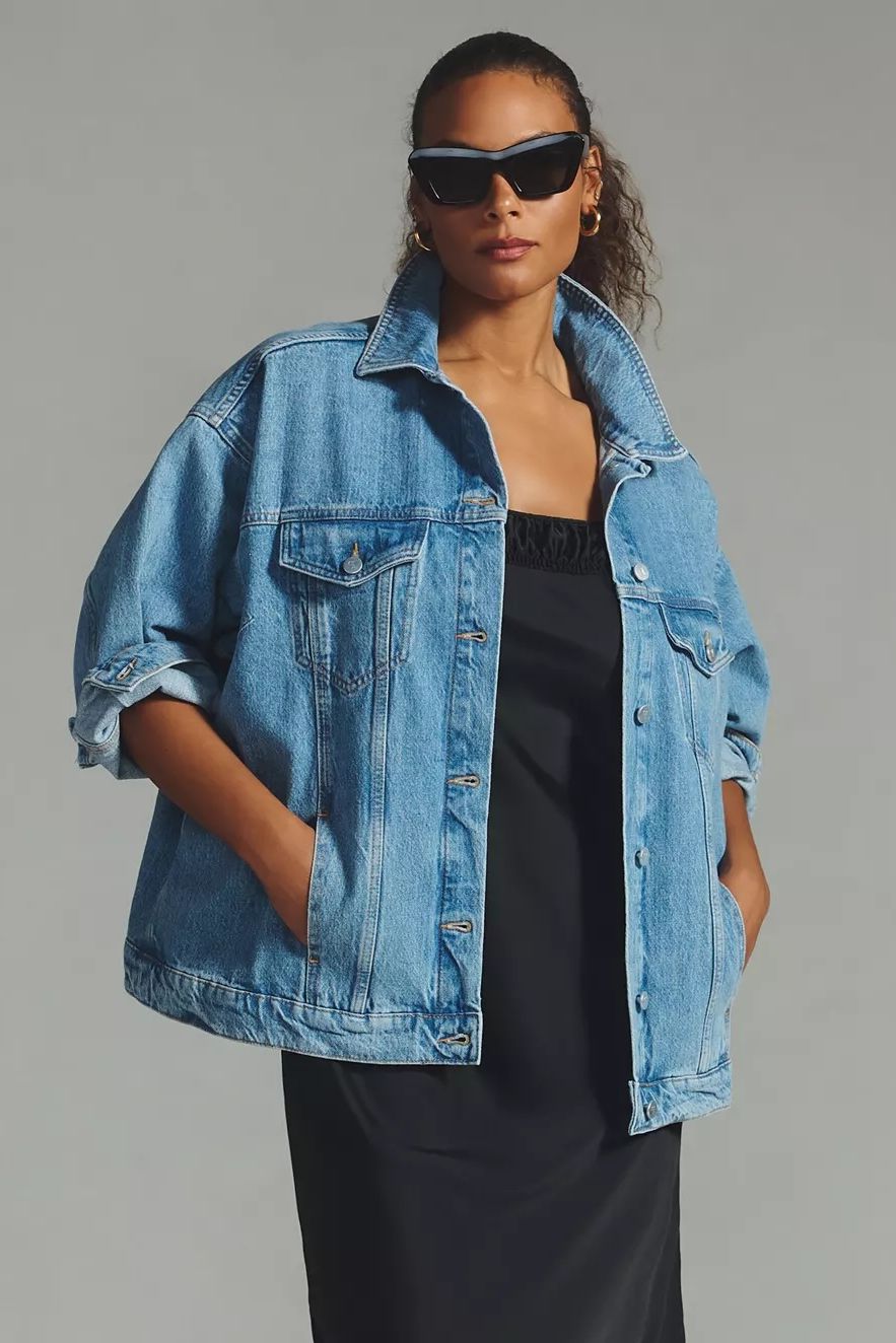 Pilcro The Weston Denim Boyfriend Jacket