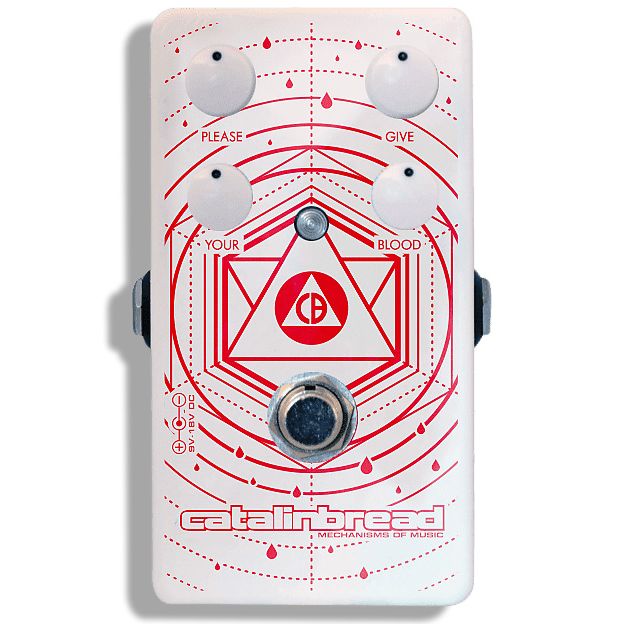 catalinbread BLOOD DONOR ファズディストーション Catalinbread's Blood Donor is a distortion pedal that aids the Red