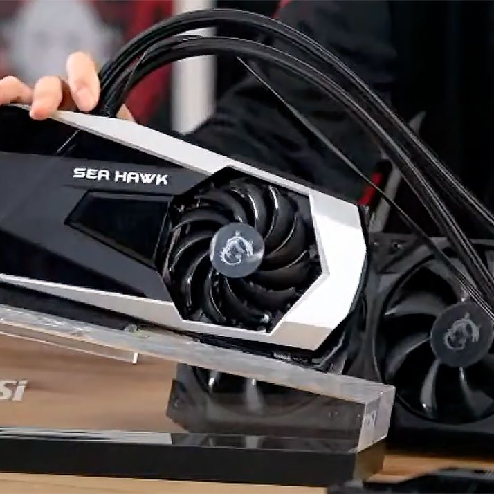 MSI GeForce RTX 3080 Sea Hawk With 240mm Radiator | Tom's