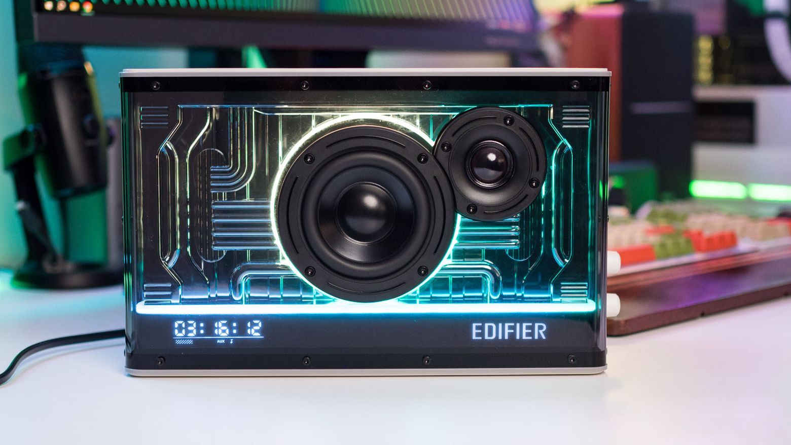 Edifier QD35 review: This see-through Bluetooth speaker is Edifier QD35 review: This see-through Bluetooth speaker is