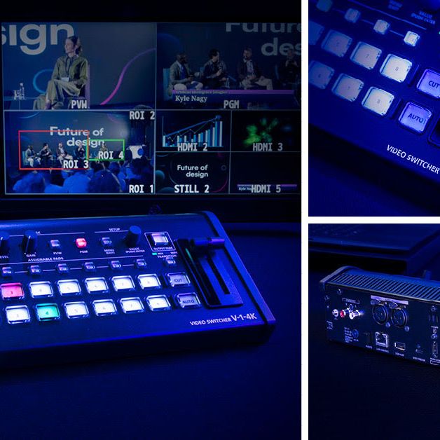 Roland Introduces V-1-4K Video Switcher and Graphics Presenter