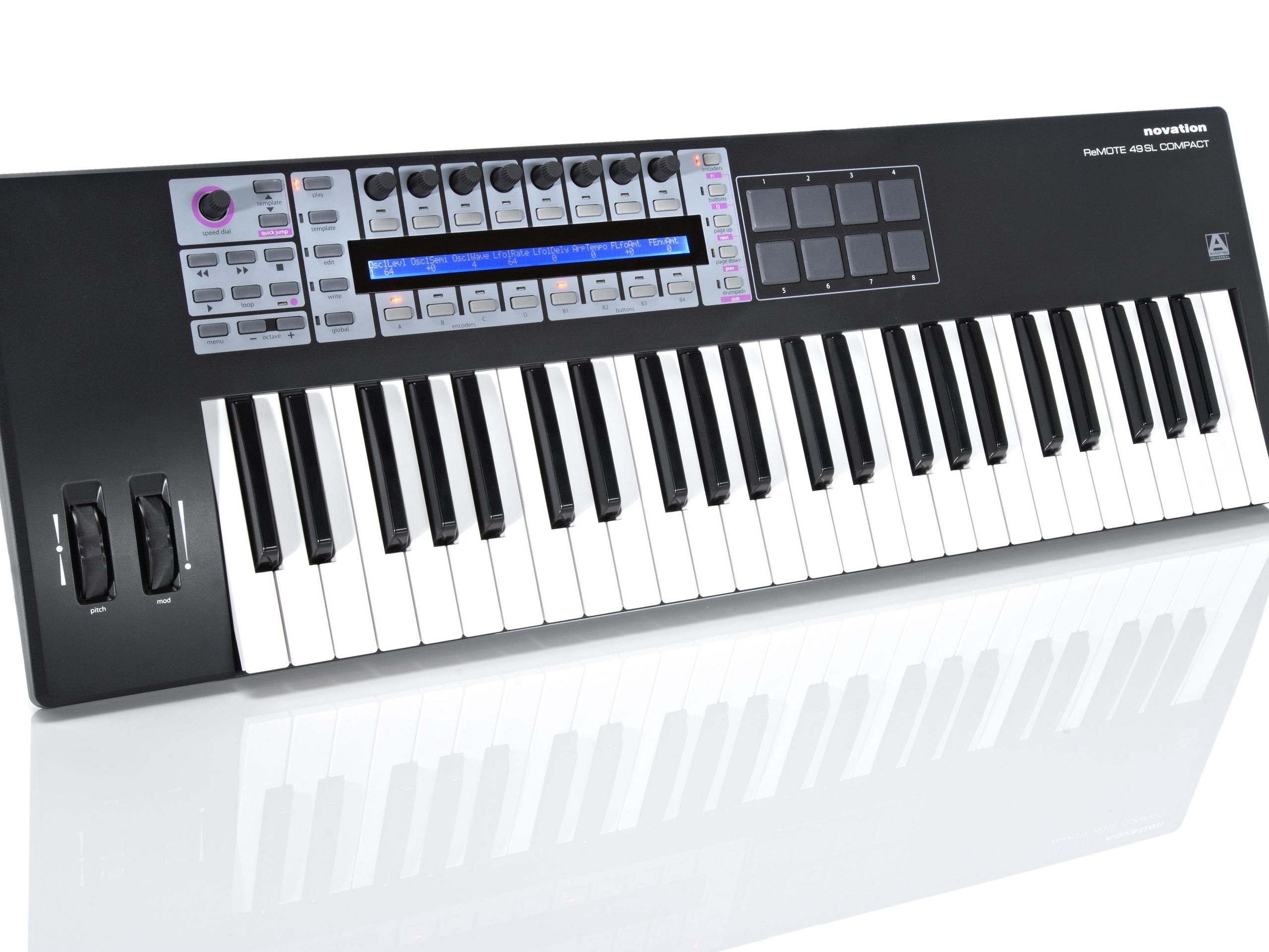 novation ReMOTE 49SL COMPACT MIDIキーボード 86e874ab8cffba793a0c557ad1ebf1