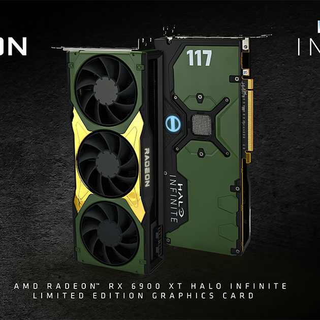 AMD RADEON RX 6900 XT HALO 1 of 117 海外 I was 1 of 117 winners to receive the promotional halo Limited