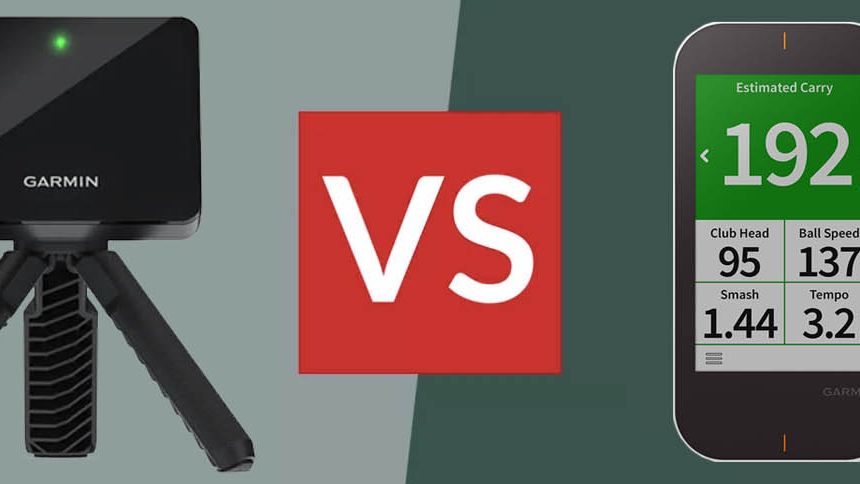 Garmin Approach G80 vs Garmin Approach R10: which portable launch