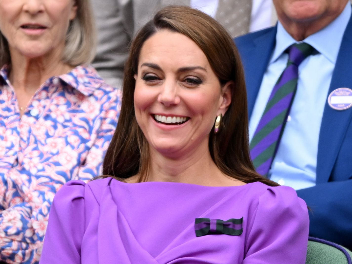 safiyaa purple dress kate middleton The Princess in Purple Safiyaa at Wimbledon with Princess Charlotte What Kate Wore