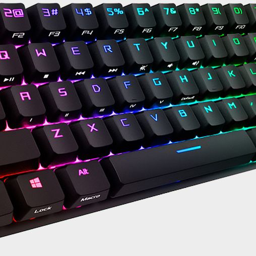 Asus built an ultra-compact wireless gaming keyboard with a touch