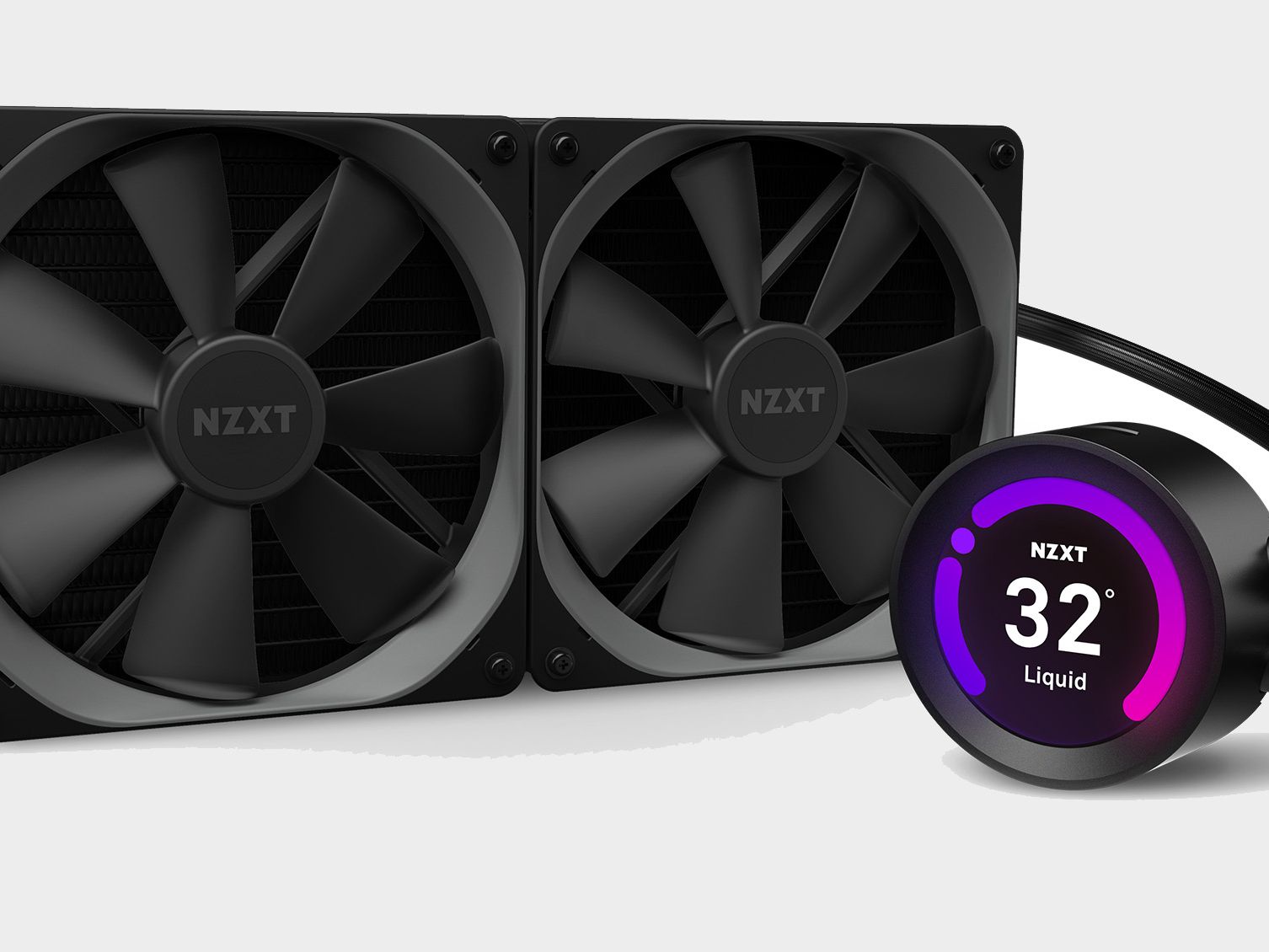 NZXT put a LCD screen in its coolers, and you can customize the