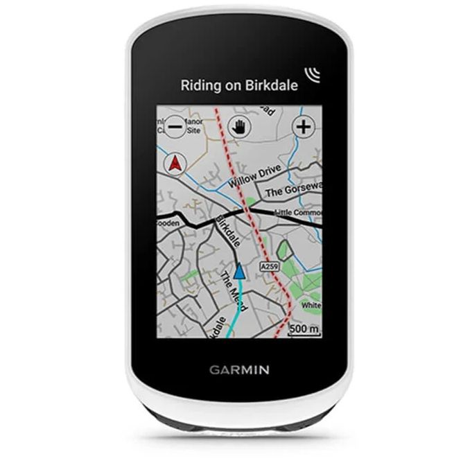 Garmin Edge Explore 2 on a white background