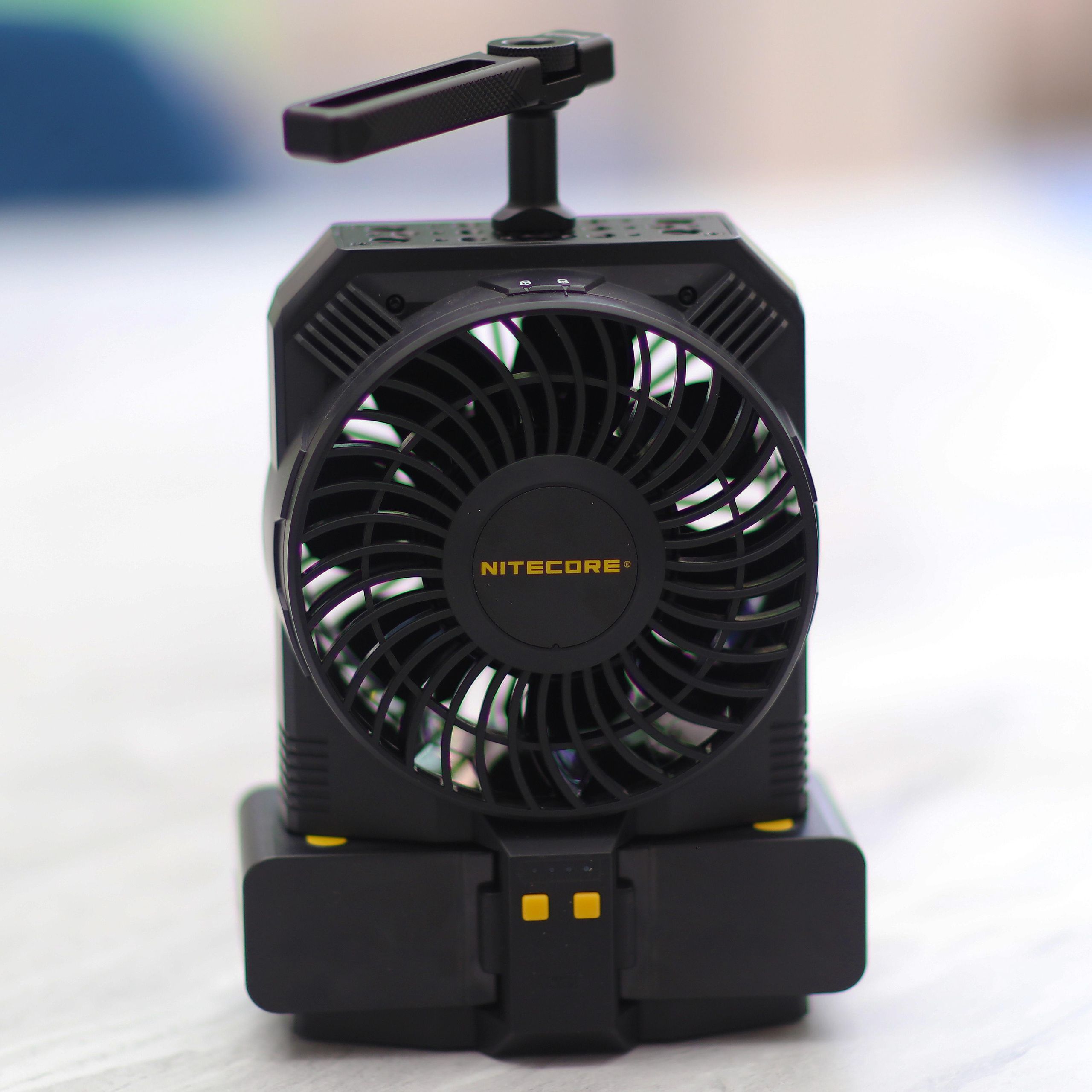 Ventilateur De Prise De Vue Nitecore CW30 Cinewind - Portable Sans Fil, 400 M³/h, 10 Vitesses, Alimentation Par Batteries NP-F