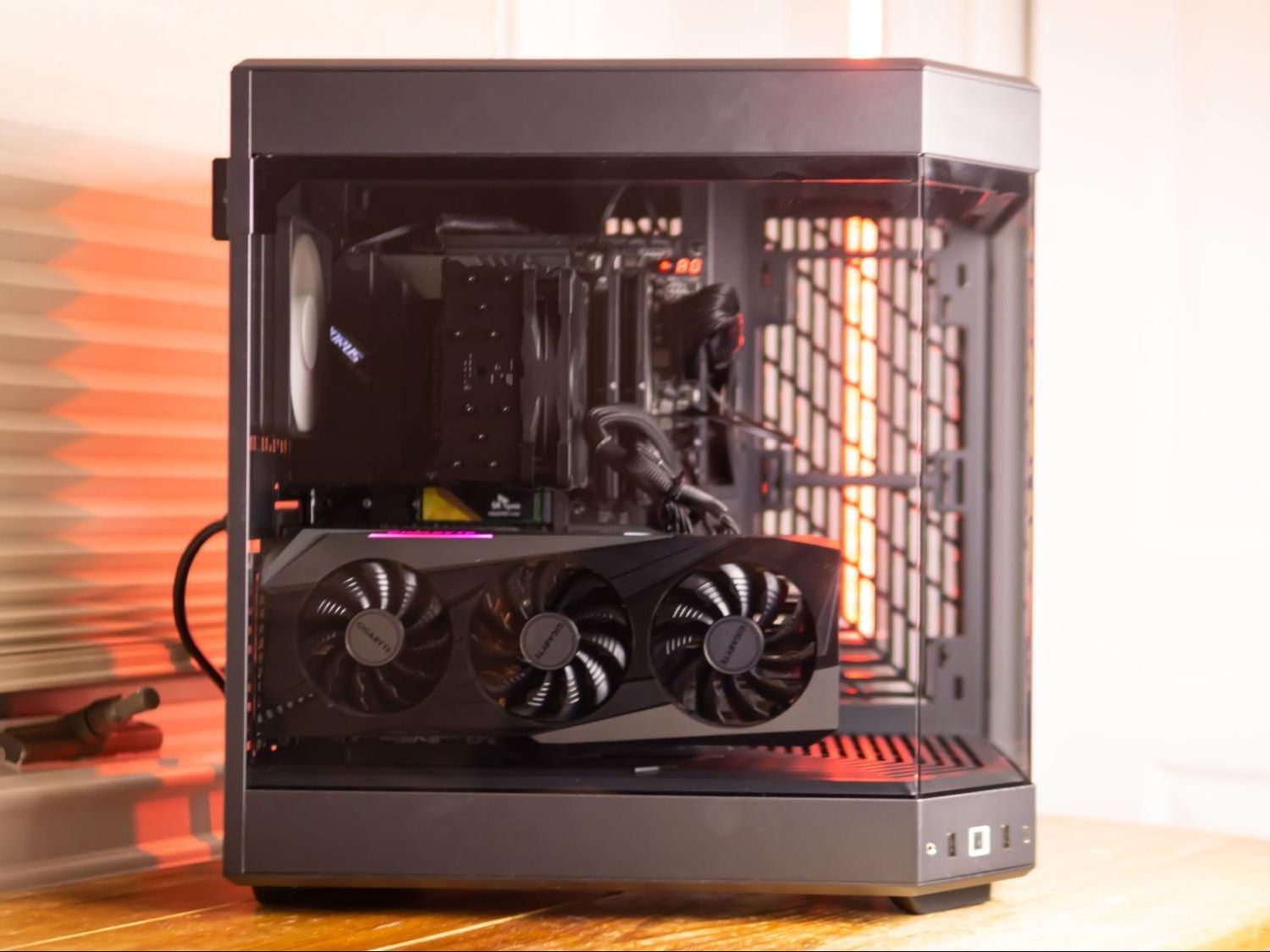【SHLK622】HYTE Y60 /RTX4060【AERO】 HYTE Y60 White Minimalistic Build by Nilanh - AMD Ryzen 5