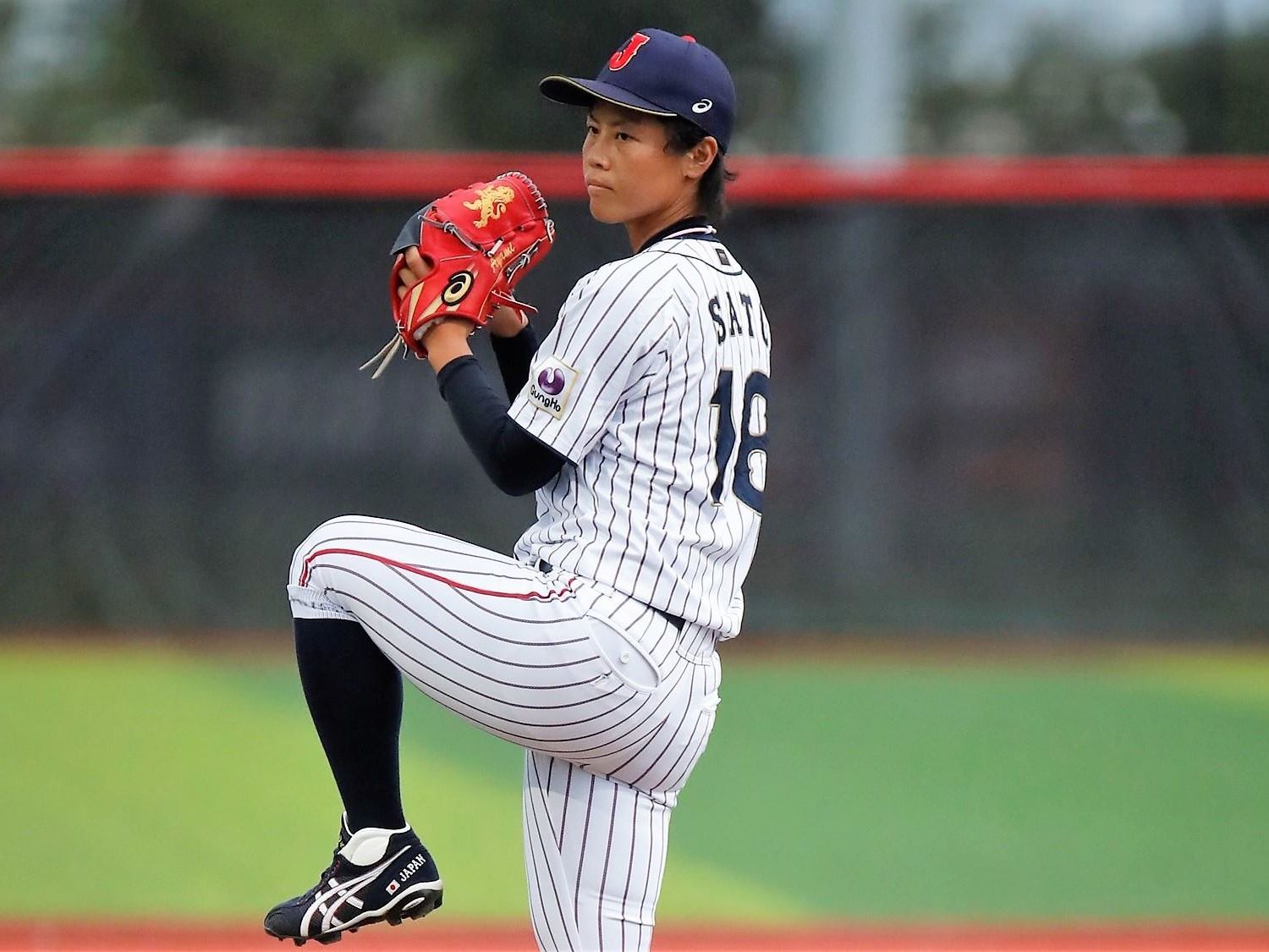 Cute Asian Baseball Players