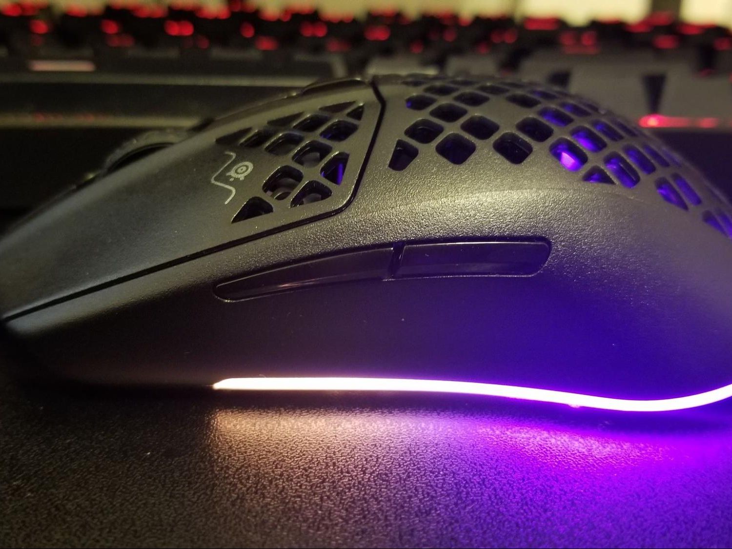 Souris Gamer SteelSeries Aerox 3 – Noire – USB – Neuf Sous Blister