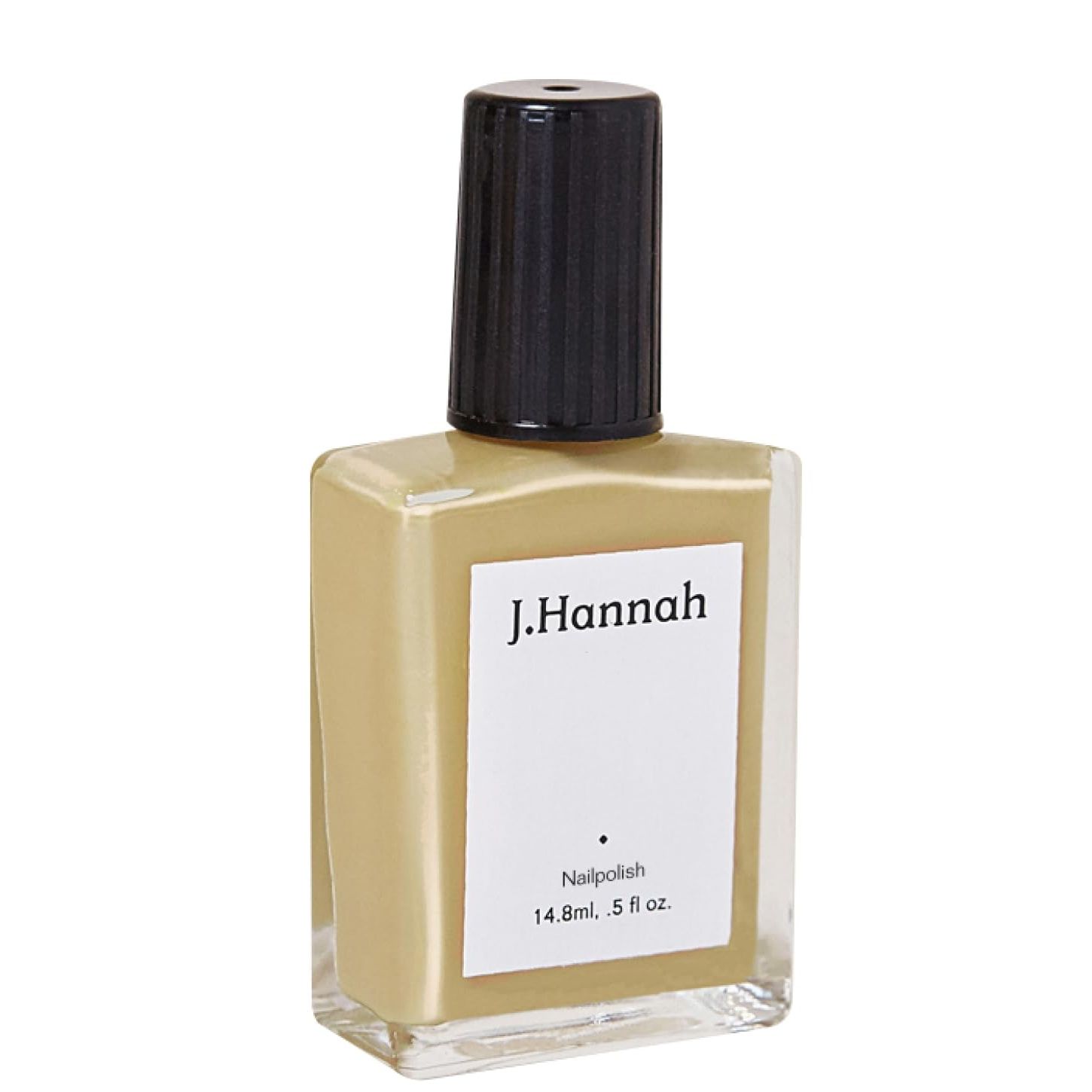 J. Hannah Nail Polish &amp;ndash; Vegan, Non-Toxic, Cruelty-Free, Gluten-Free, Long Lasting, Usa Made, Creamy, Light Yellow Color (miso)