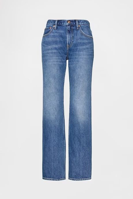Gap, Mid Rise Rigid Relaxed Straight Jeans (Were $90)