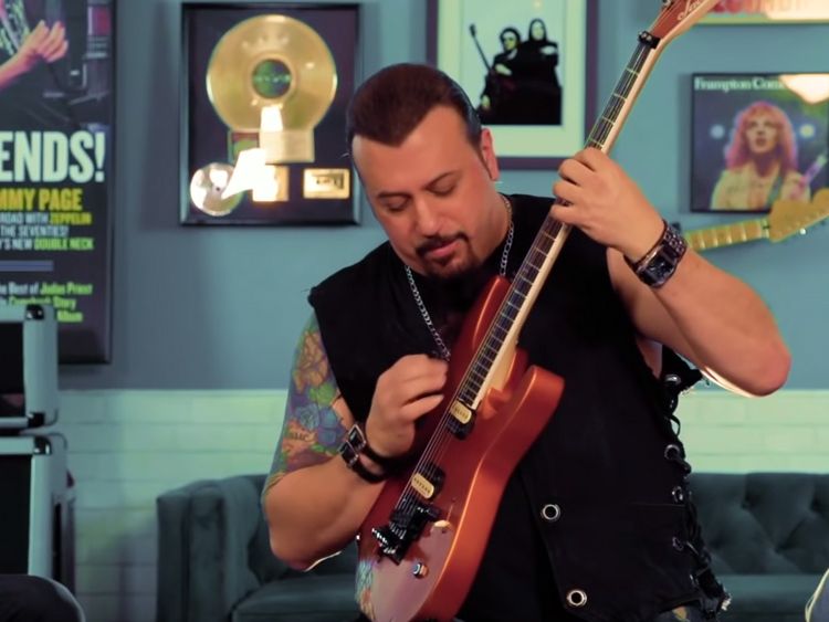 Watch Mike Orlando of Adrenaline Mob Play His Newly Rebuilt Guitar