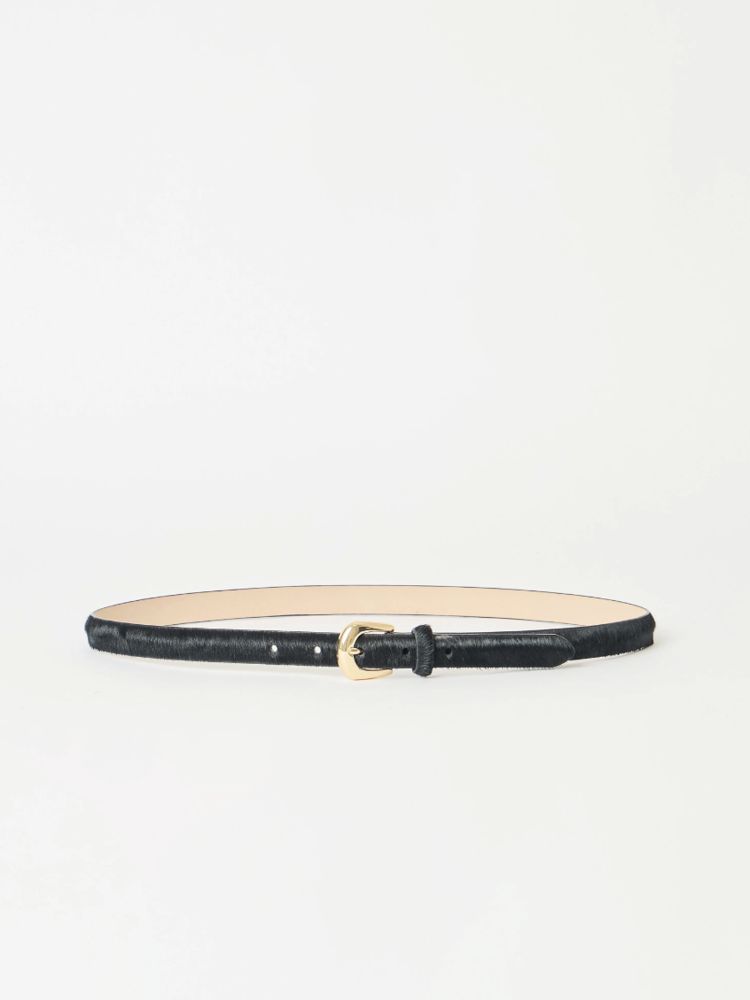 B-Low The Belt, Kennedy Mini Calf-Hair Leather Belt