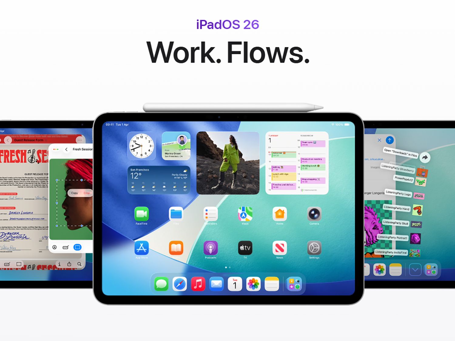 a*6様 Apple iPad（第８世代）iPadOS 26.2 iPadOS 26.2 is rolling out now, and it makes multitasking much