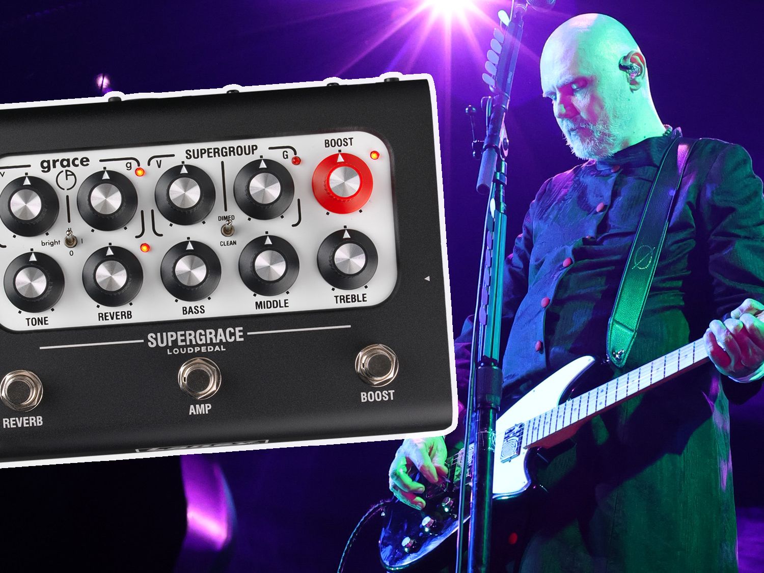 Billy Corgan's Pumpkins rig in a pedal: Laney Supergrace | Guitar