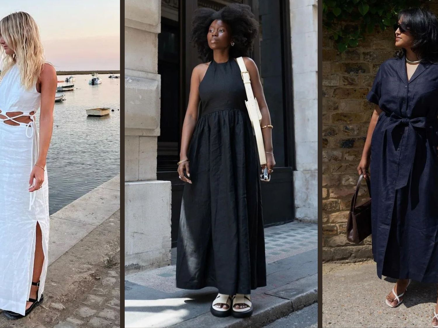 black white floral maxi dress Black Floral Maxi Dress | Cute Dresses For Women