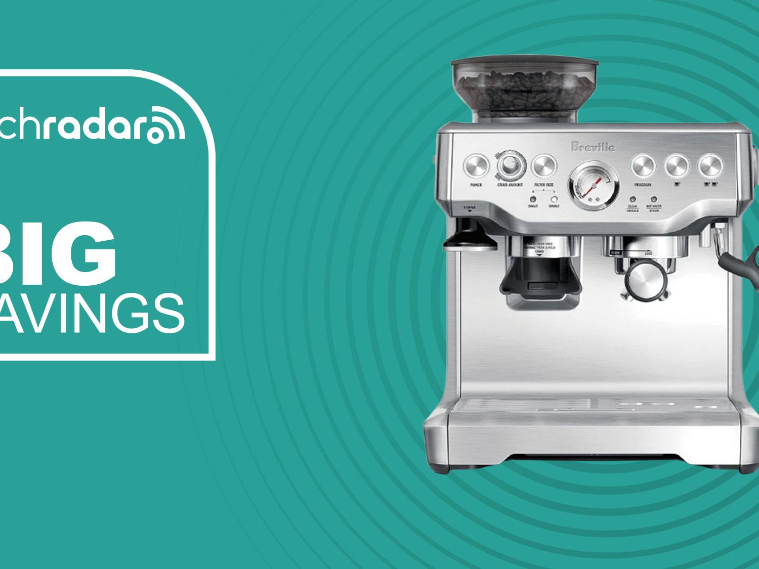 The fantastic Breville Barista Express is still at a record-low