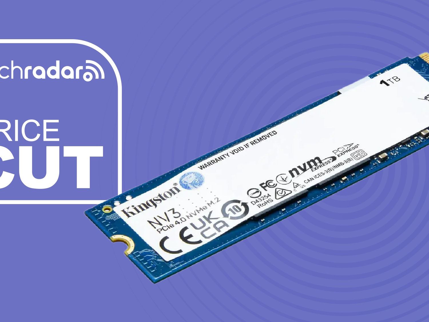 Kingston NV3 1TB PCIe 4.0 SSD is down to $157 for Labor Day