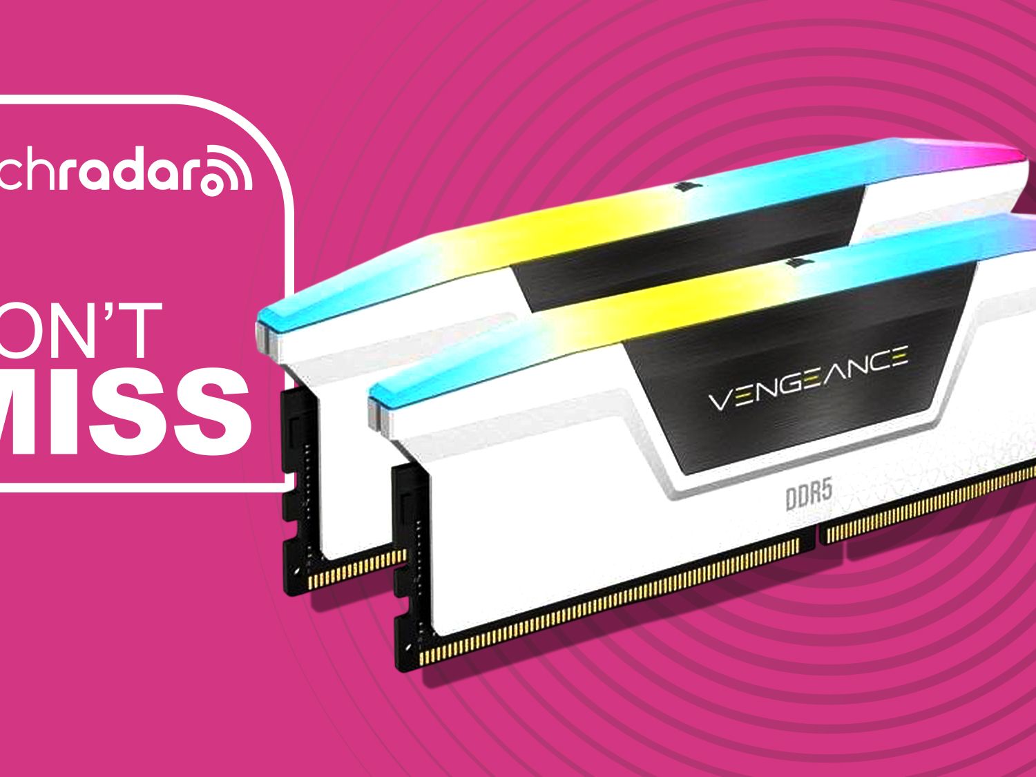 Save on this 32GB Corsair Vengeance DDR5-6000 RAM deal at Newegg