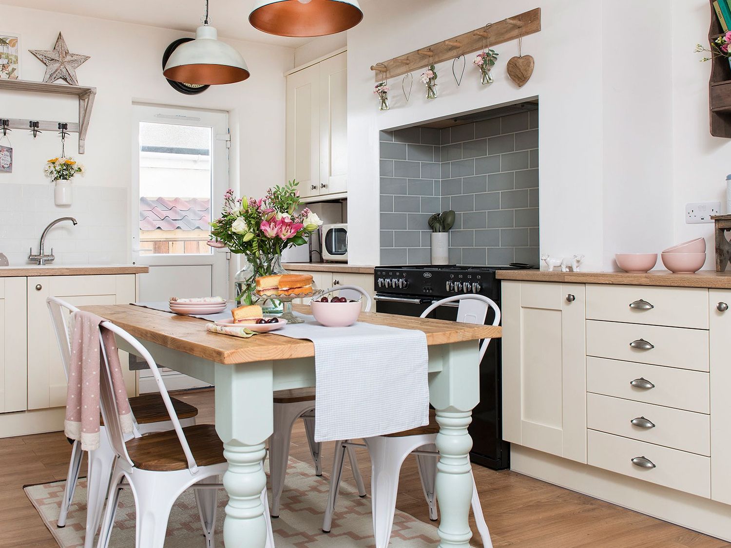 1930s Cottage Style Summer Home Tour Updated Kitchen Kitchen