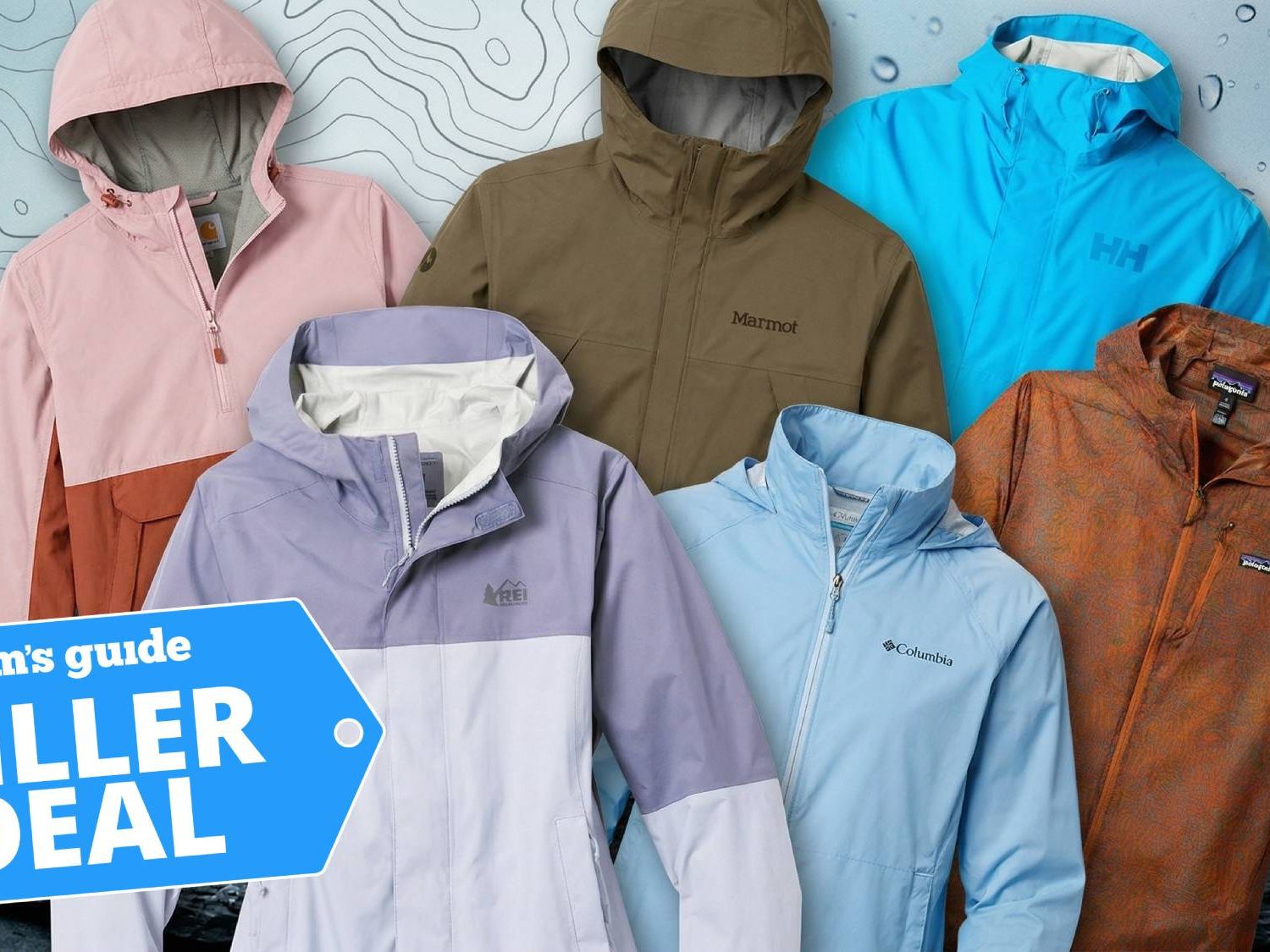 19 rain jacket deals to combat April showers — save up to 60% on