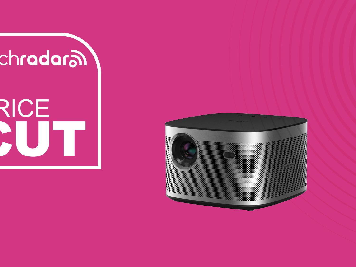 This 1080p smart projector with built-in Harman Kardon sound is