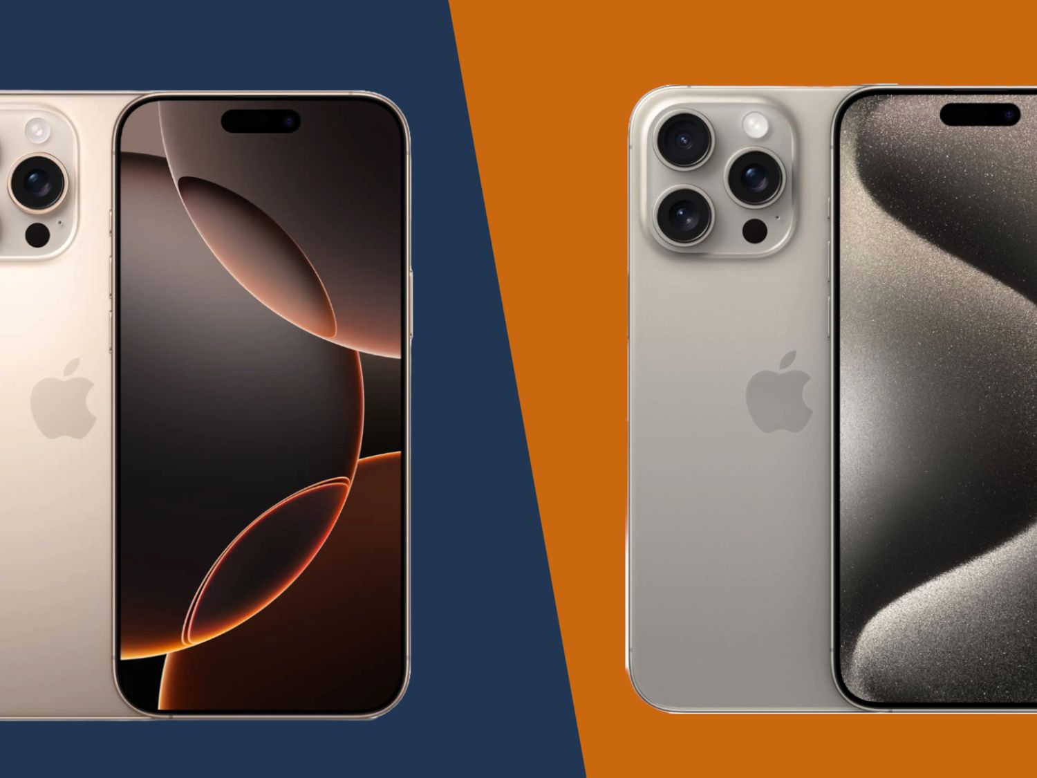 iPhone 16 Pro Max + iphone15 2個 iPhone 16 Pro Max vs iPhone 15 Pro Max: clash of the titans