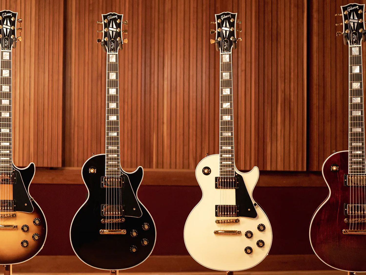 ギター USA Custom Hand Made Les Paul Rare Vintage 1970 Gibson Les Paul Custom Lefty Black Beauty