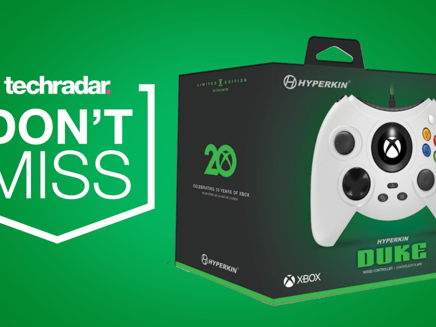 Jump on this excellent deal for the Hyperkin Duke Xbox