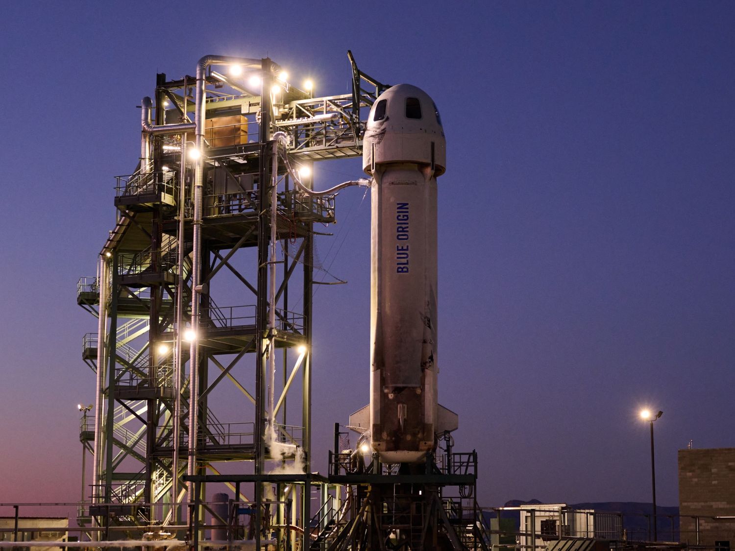 What time is Blue Origin's private NS-26 astronaut launch on Aug