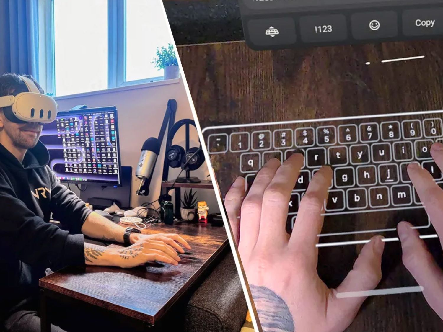 I ditched my PC and used Meta Quest 3 to turn every surface into a