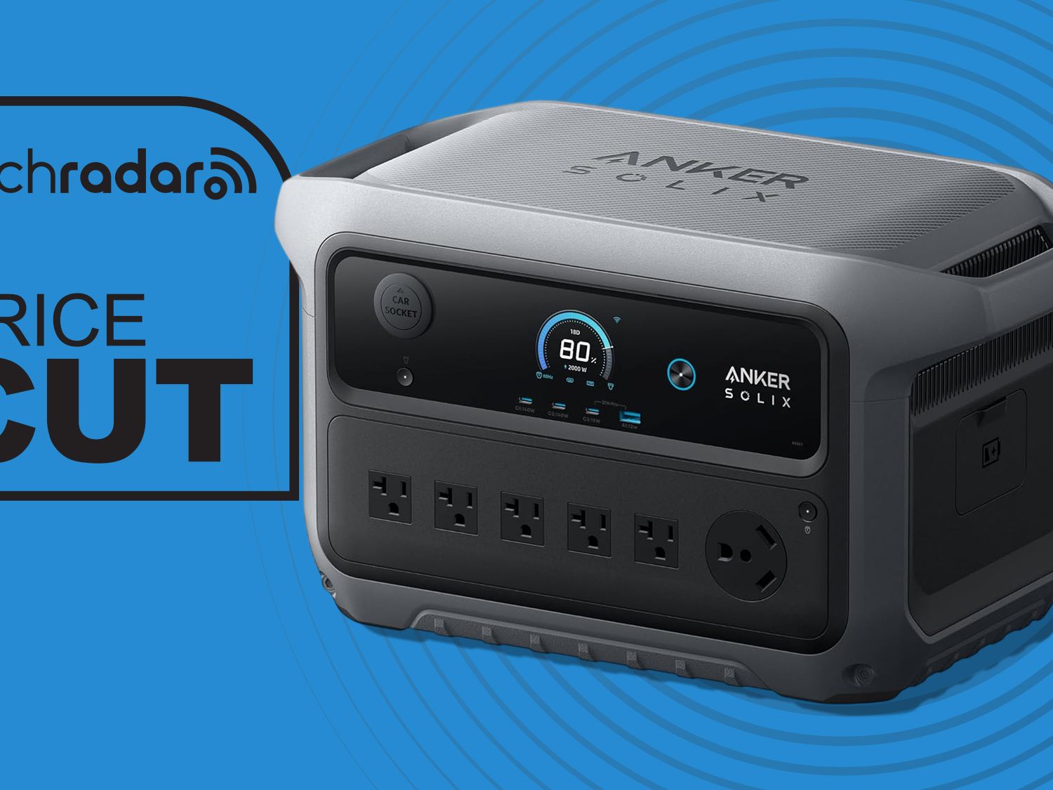Save 50% on the Anker Solix C2000 Gen 2 portable power station