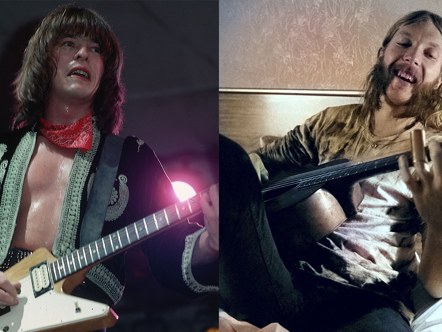 Rick Derringer inspired Duane Allman to play slide guitar