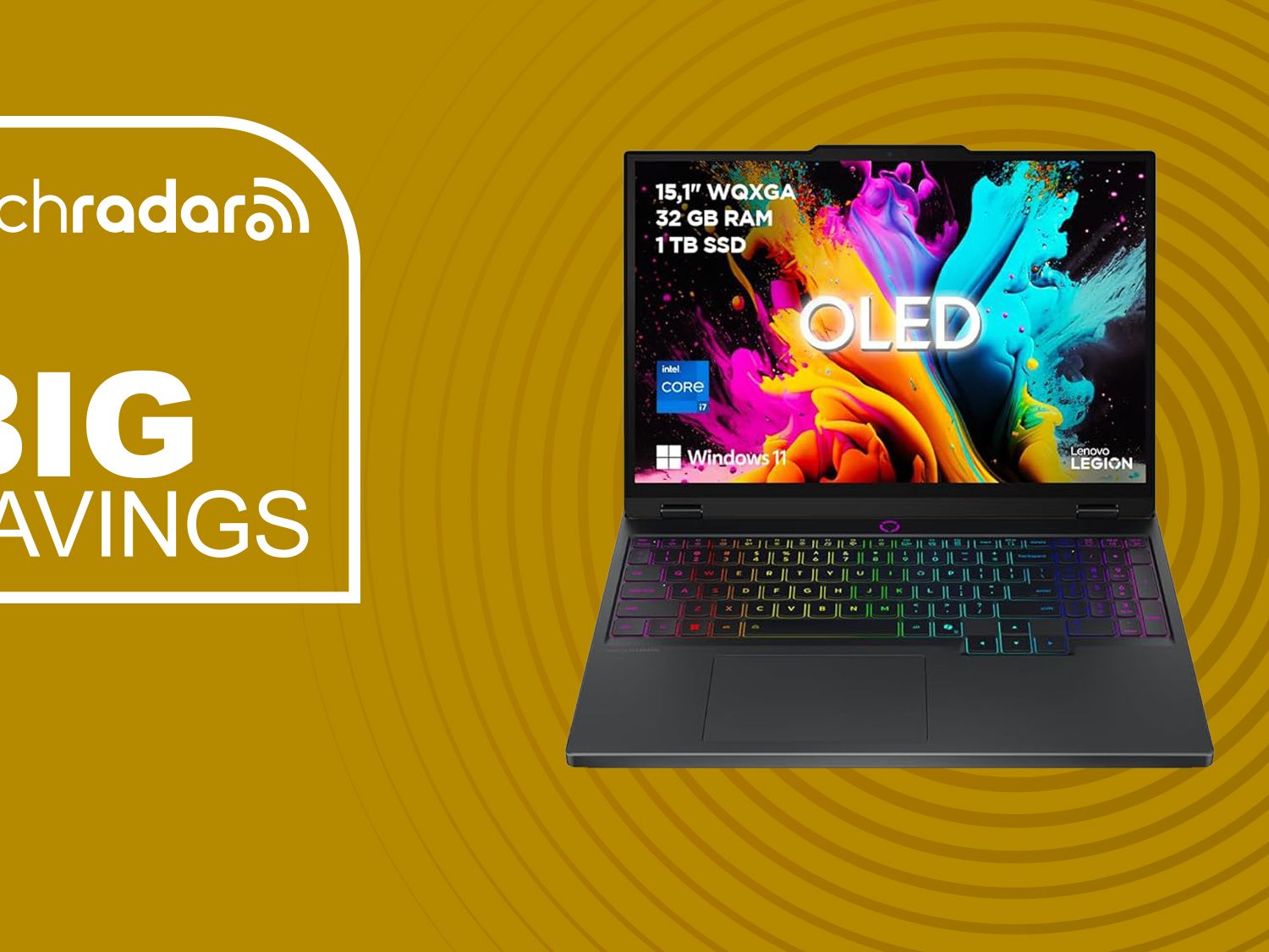 This Lenovo gaming laptop with an RTX 5070, OLED display, and 32GB 