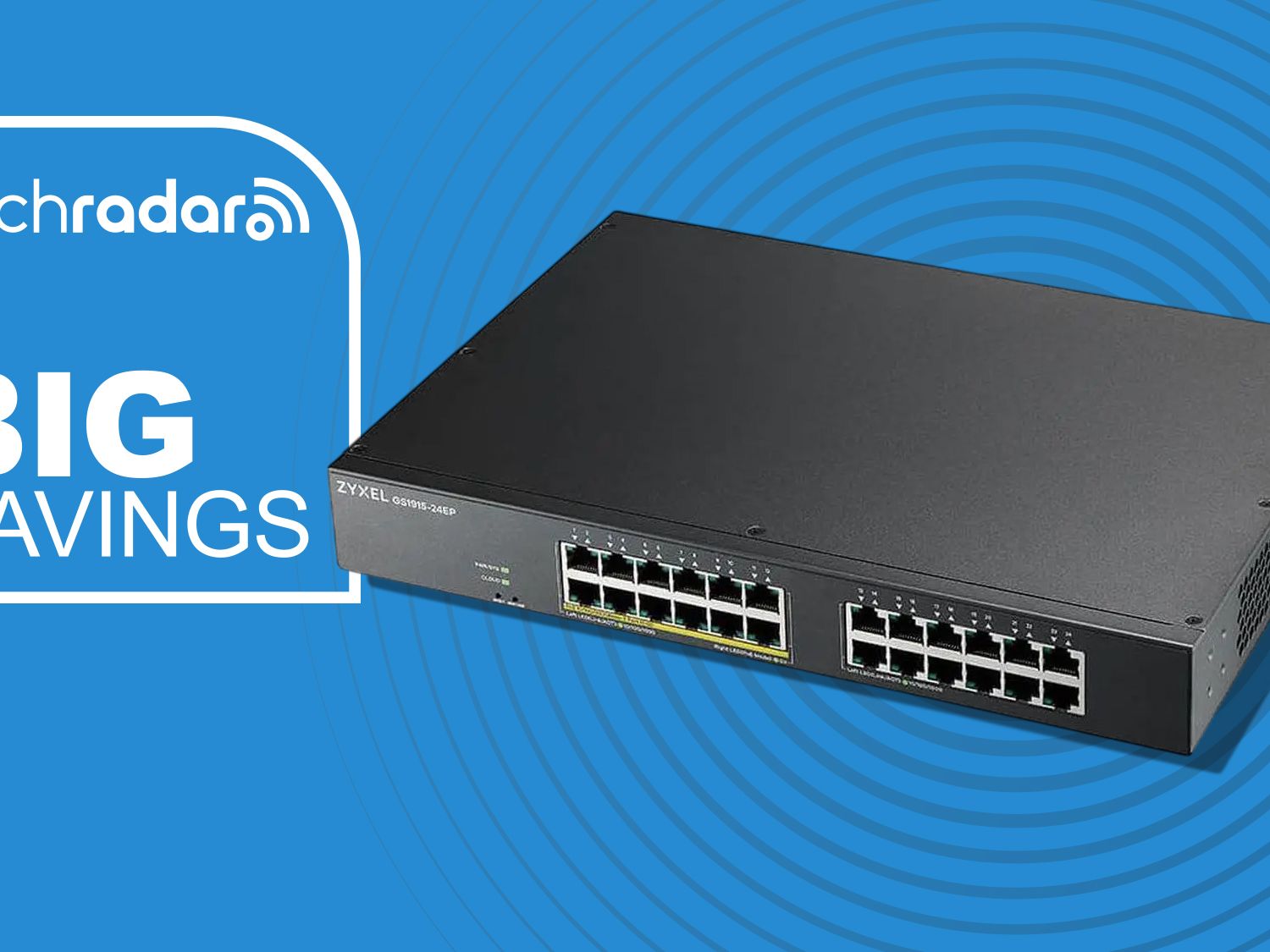 24-port Zyxel smart PoE switch drops to just $199.99 at Newegg