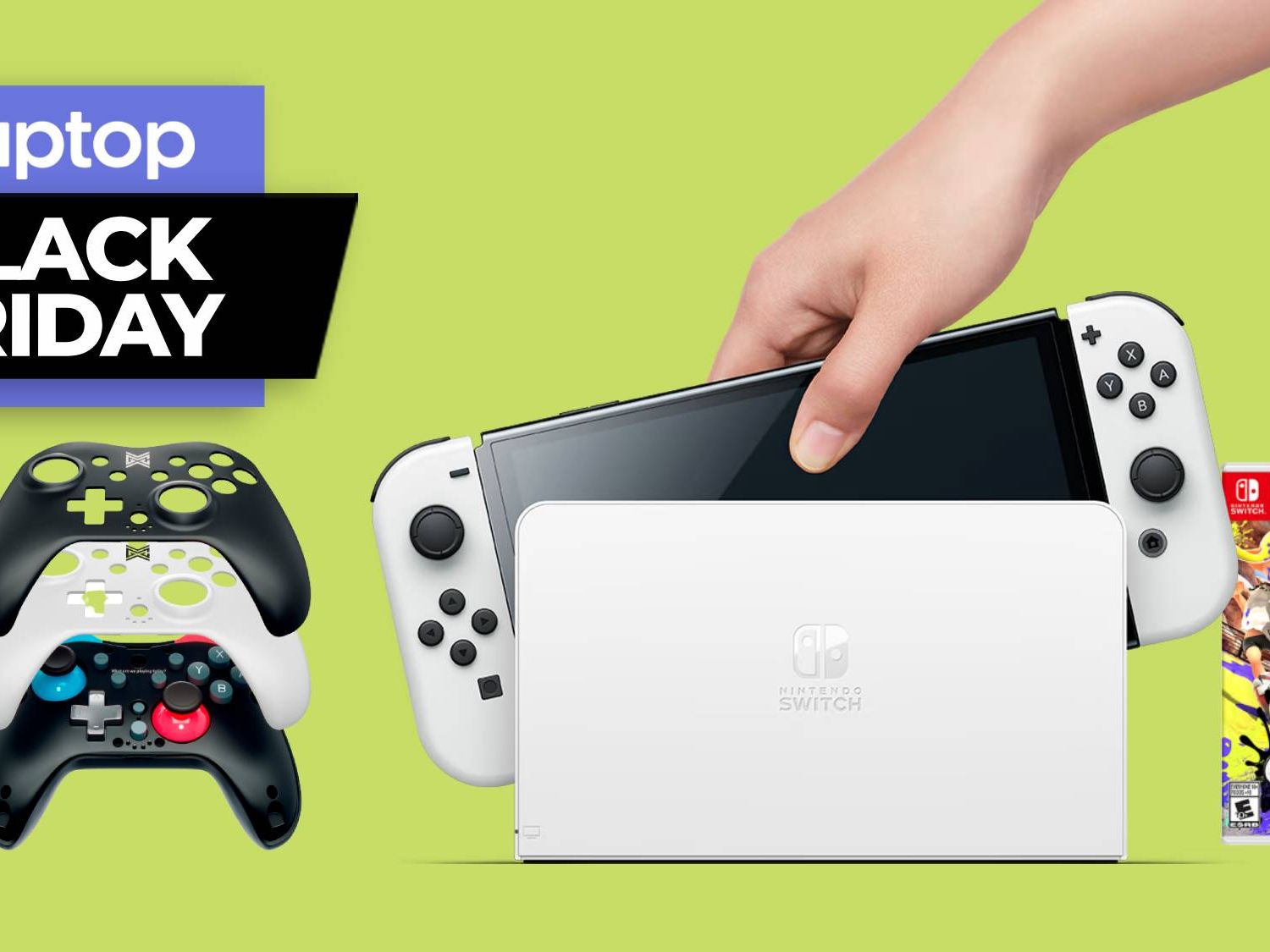 This is the best Nintendo Switch OLED bundle you can get for Black