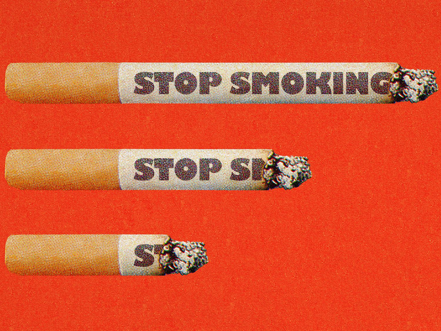 Quit-smoking ads are being removed