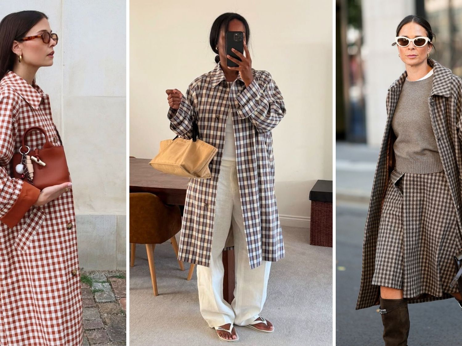 Why a Checked Trench Coat Belongs in Your Autumn Wardrobe (Now and 