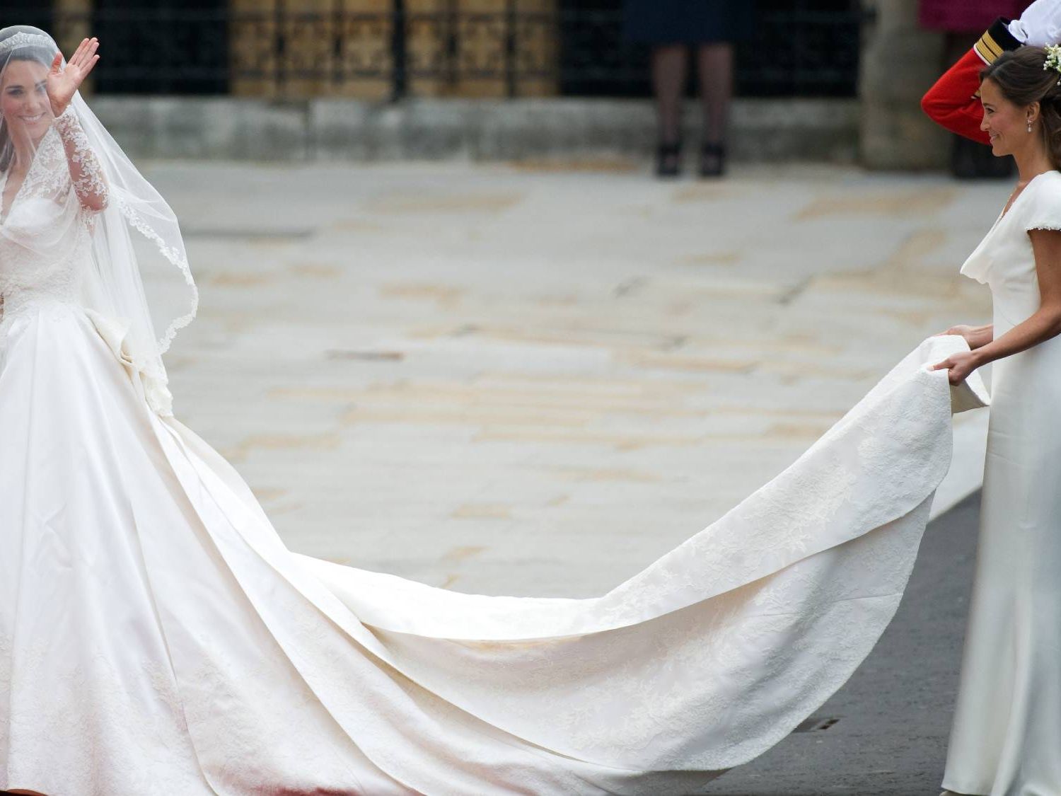 princess kate second wedding dress Kate Middleton's forgotten second wedding dress that only 300 people got to  see