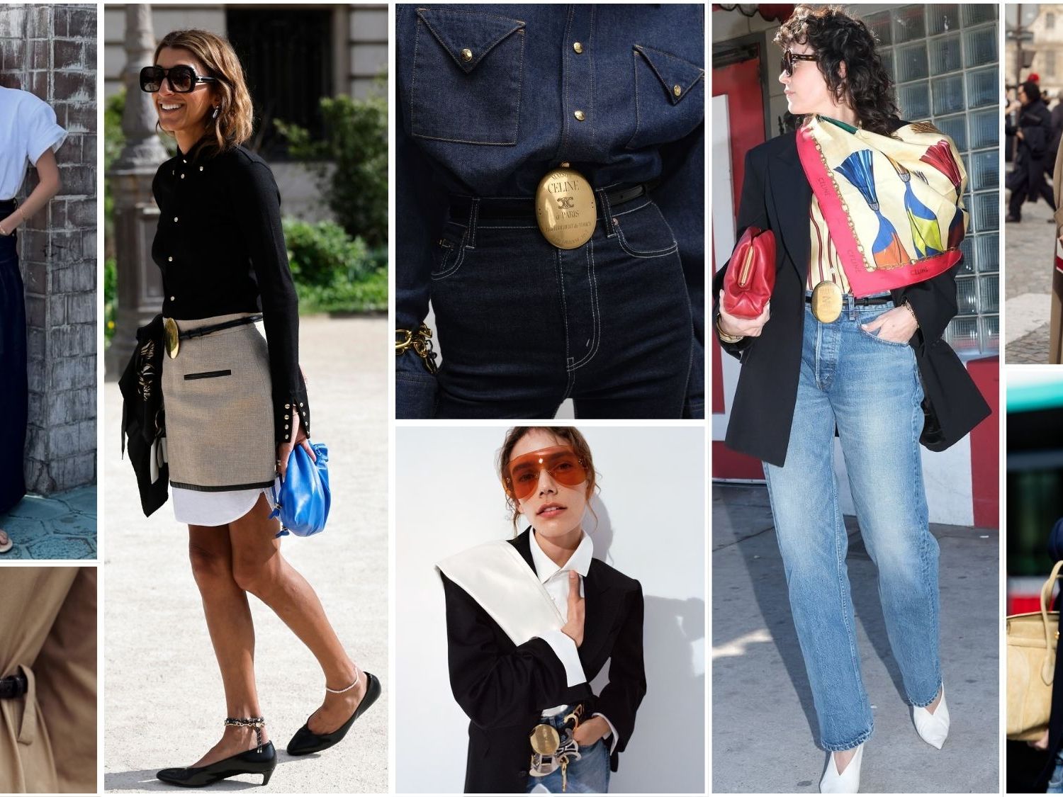 CELINE 00 archive y2k VINTAGE ベルト セリーヌ-Celine Vintage