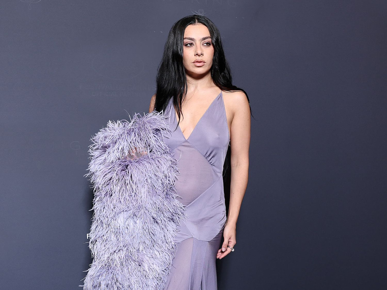 charli xcx purple dress I Can't Stop Thinking About Charli XCX's Wedding Mini Dress