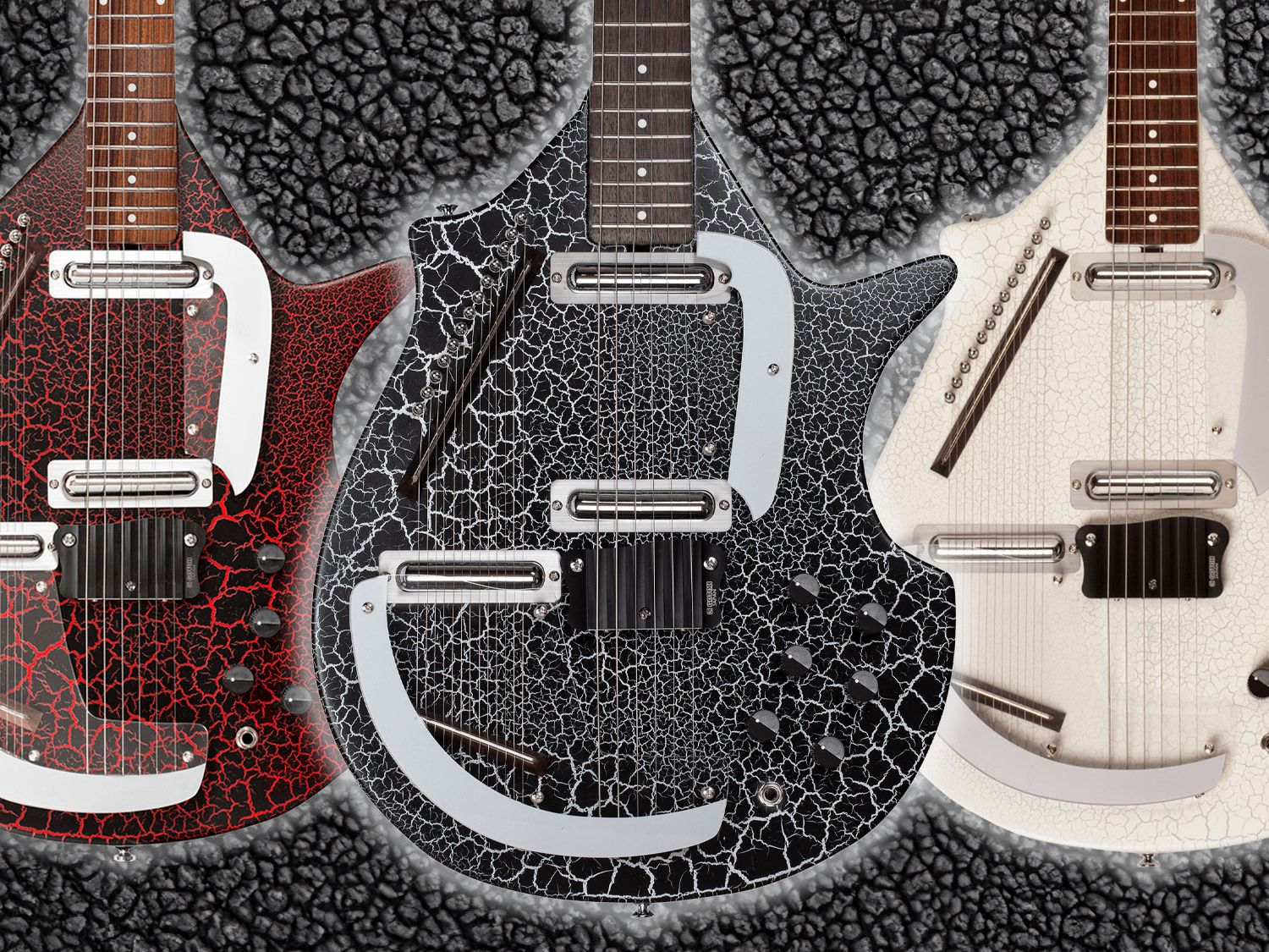 ギター Danelectro Sitar Swami Danelectro Coral Sitar 3S19 - The Police equipment Wiki
