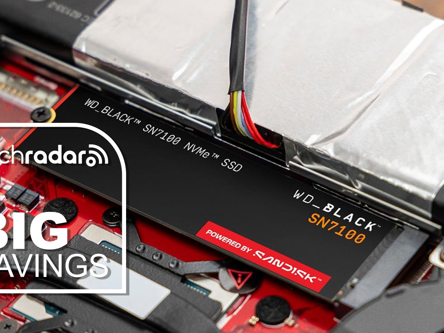 Save a stunning $754 off the WD_Black SN7100 4TB NVMe SSD | TechRadar