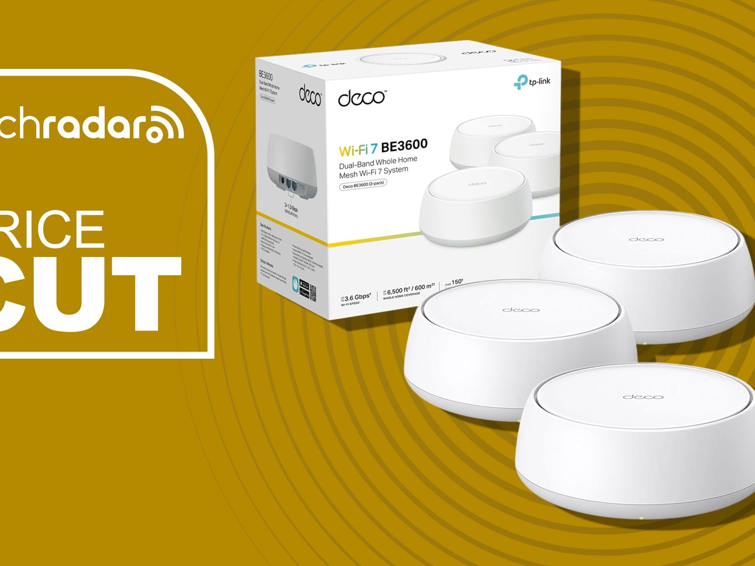 Whole-home Wi-Fi 7 costs less with this TP-Link Deco BE3600 deal