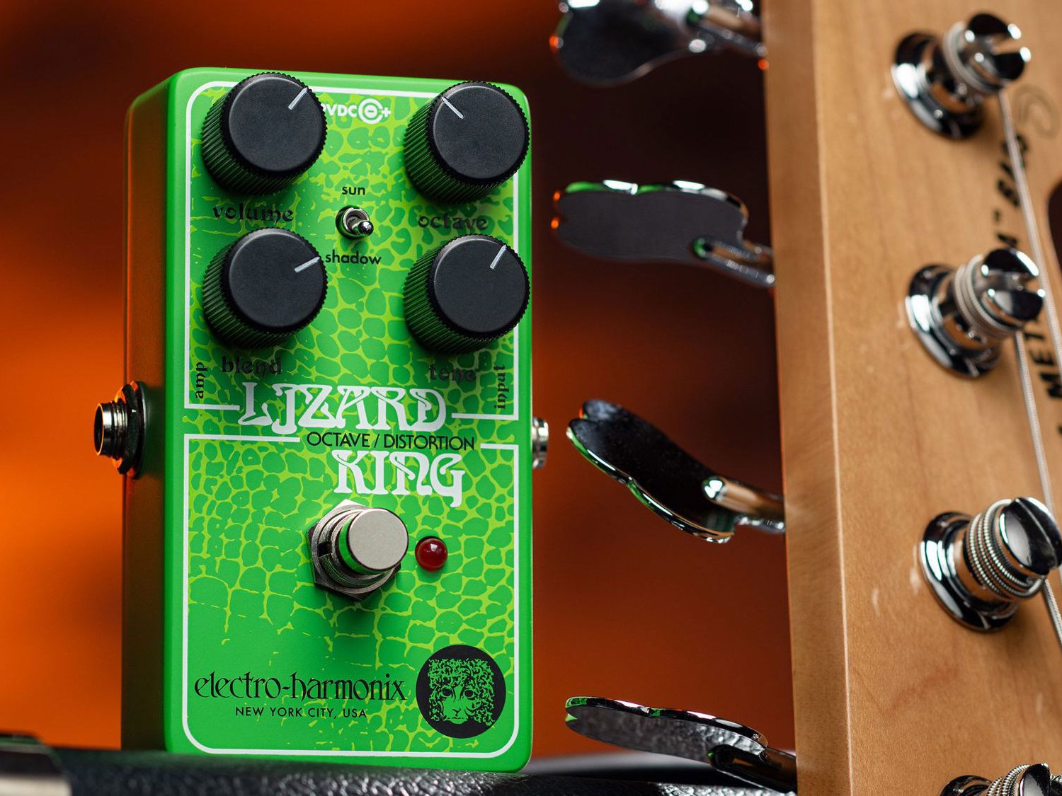 Electro-Harmonix unveils Lizard King bass octave fuzz pedal