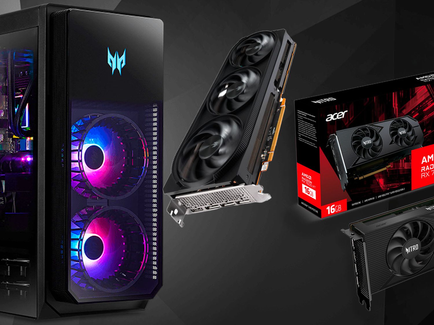 Acer reveals Predator and Nitro Radeon RX 7000 GPUs as it steps